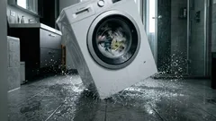 Praní v pračce je nerovnoměrné a hlučné? Není to podlahou – zkontrolujte tuto součást
